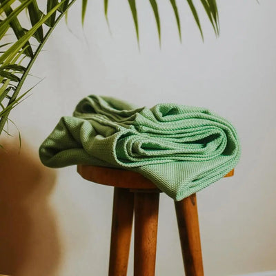 Eucalyptus Heavy Throw Blanket - Sheets & Giggles