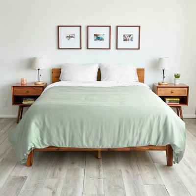 Eucalyptus Lyocell Duvet Cover - Sheets & Giggles