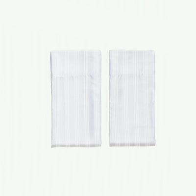 Eucalyptus Pillowcases (2) - Sheets & Giggles #color_white-stripes