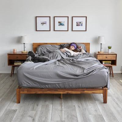 Eucalyptus Sheets - Sheets & Giggles #color_gray