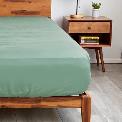 Eucalyptus Sheets - Sheets & Giggles #color_sage