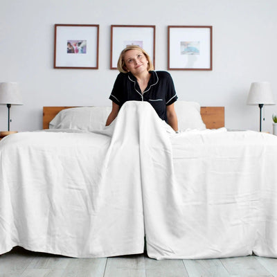 Eucalyptus Sheets - Sheets & Giggles #color_white