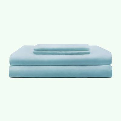 Eucalyptus Sheets - Sheets & Giggles #color_ice-water